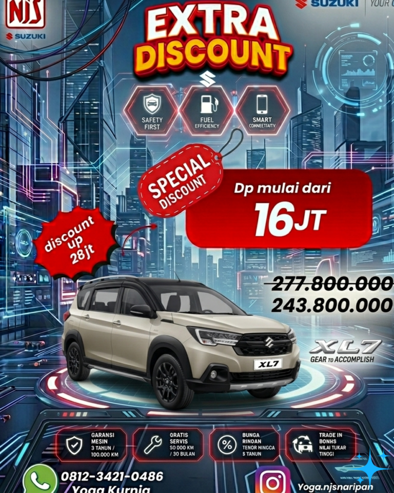 harga promo mobil xl 7 bandung