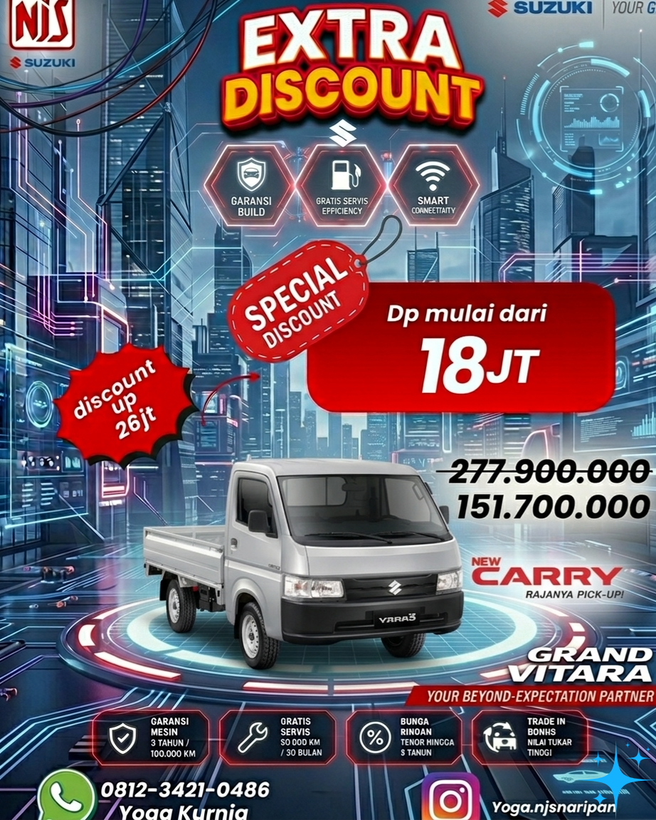 harga promo mobil pick up bandung