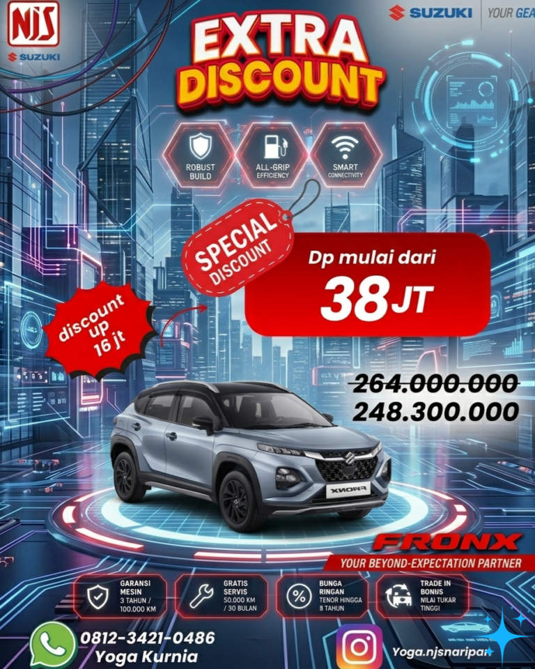harga Promo mobil fronx bandung