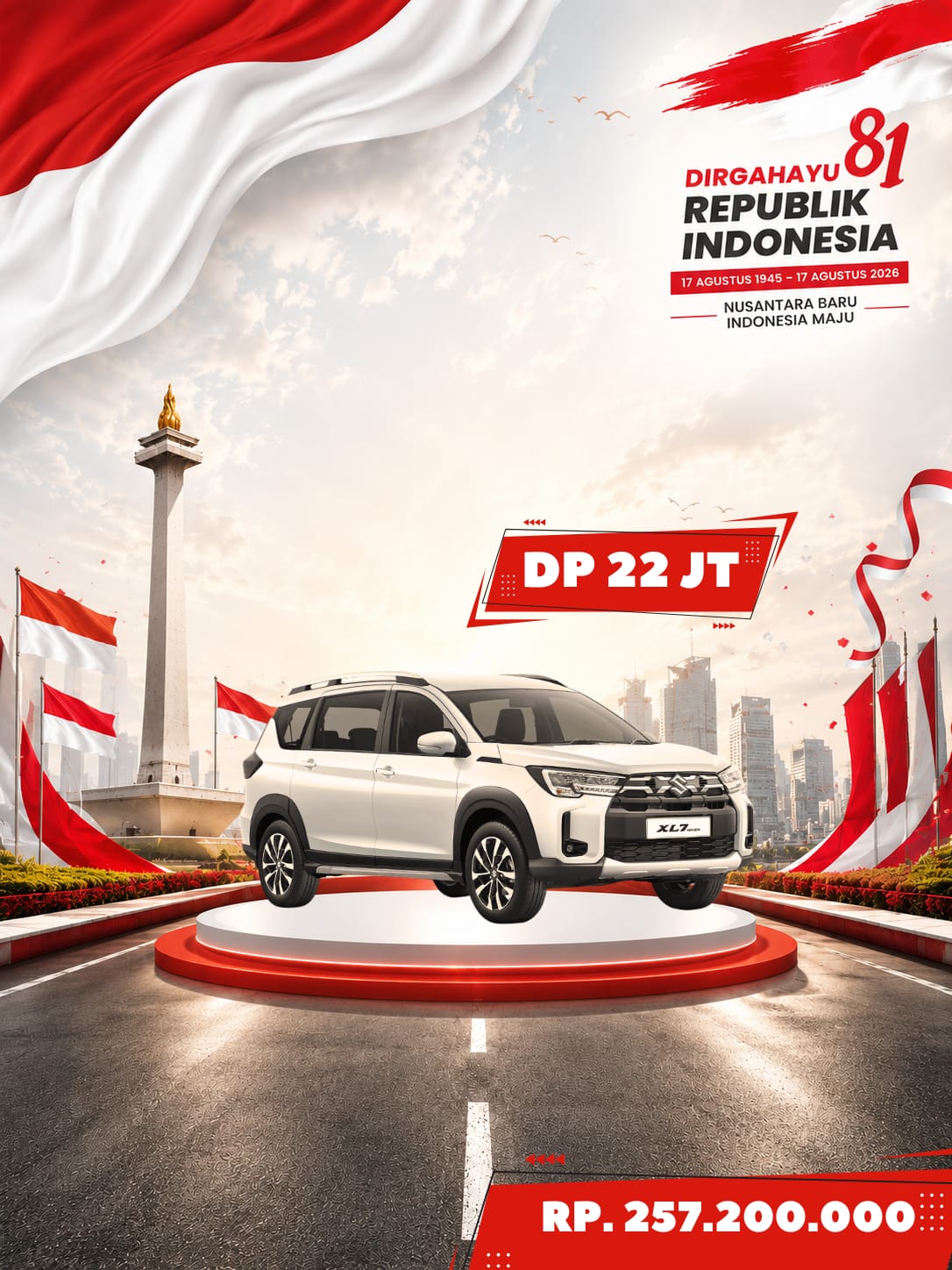 harga promo cicilan mobil XL7 bandung