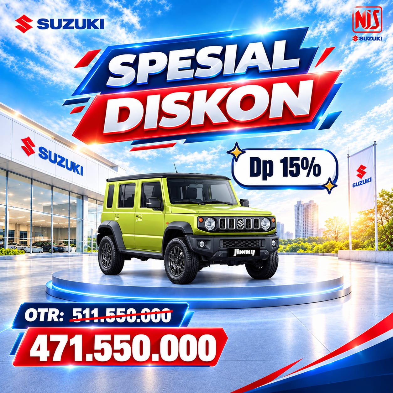 Harga Diskon Suzuki Jimny